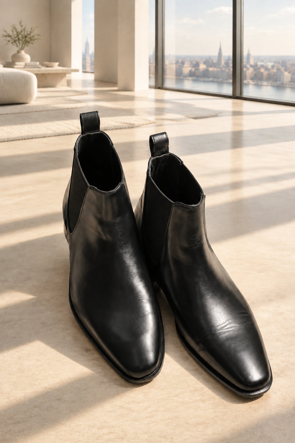 Men's Leather Chelsea Boots