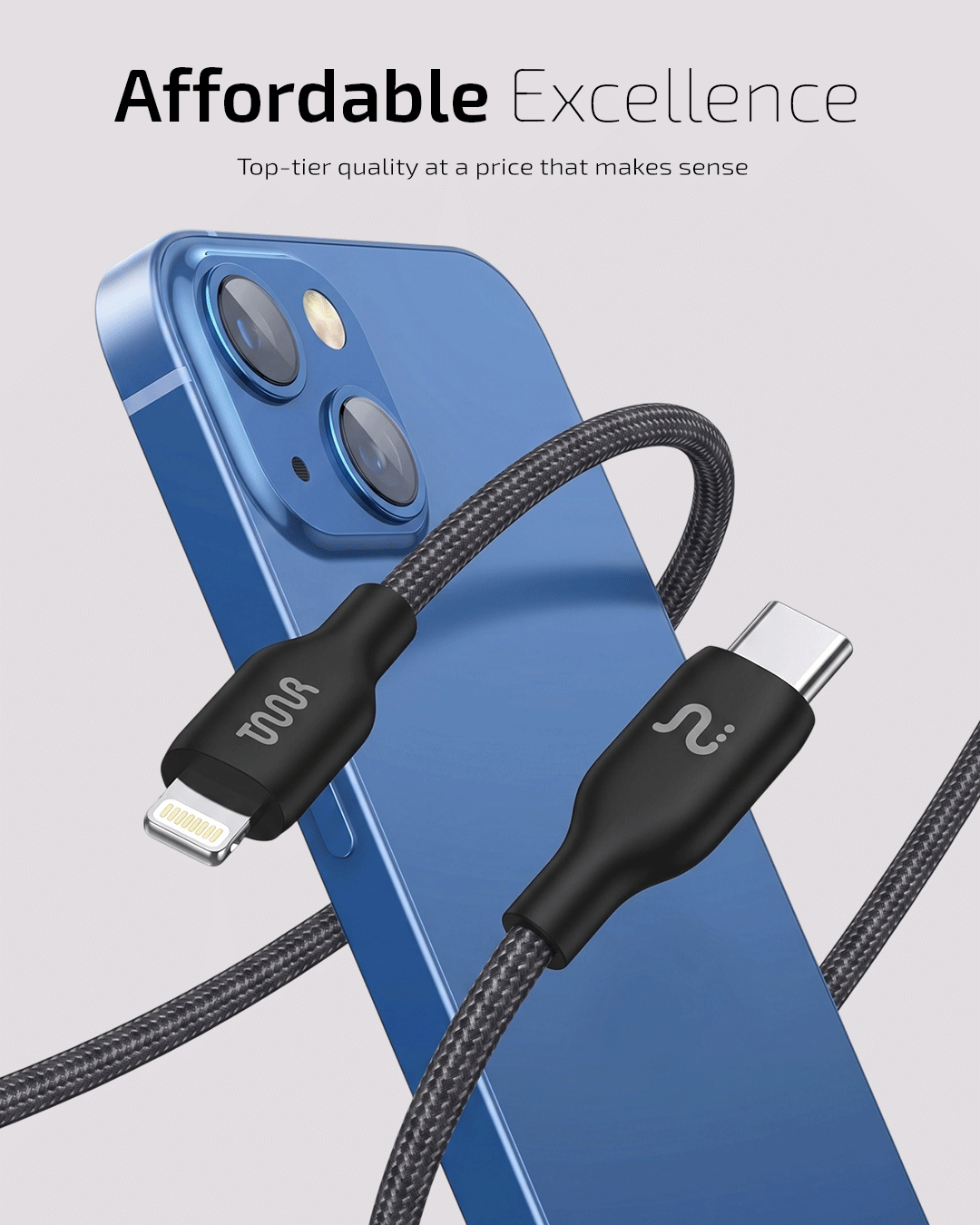 Prime   Plus   60W   USB-C   to   USB-C   Cable