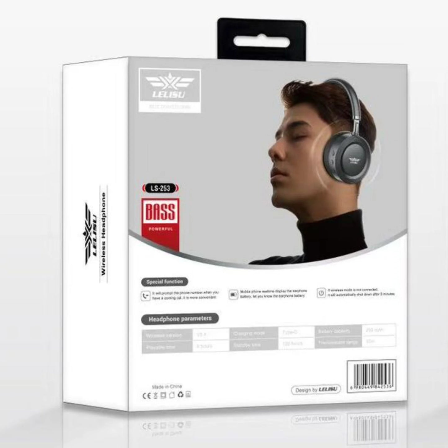 Lelisu LS-253 Bass Wireless Headphones