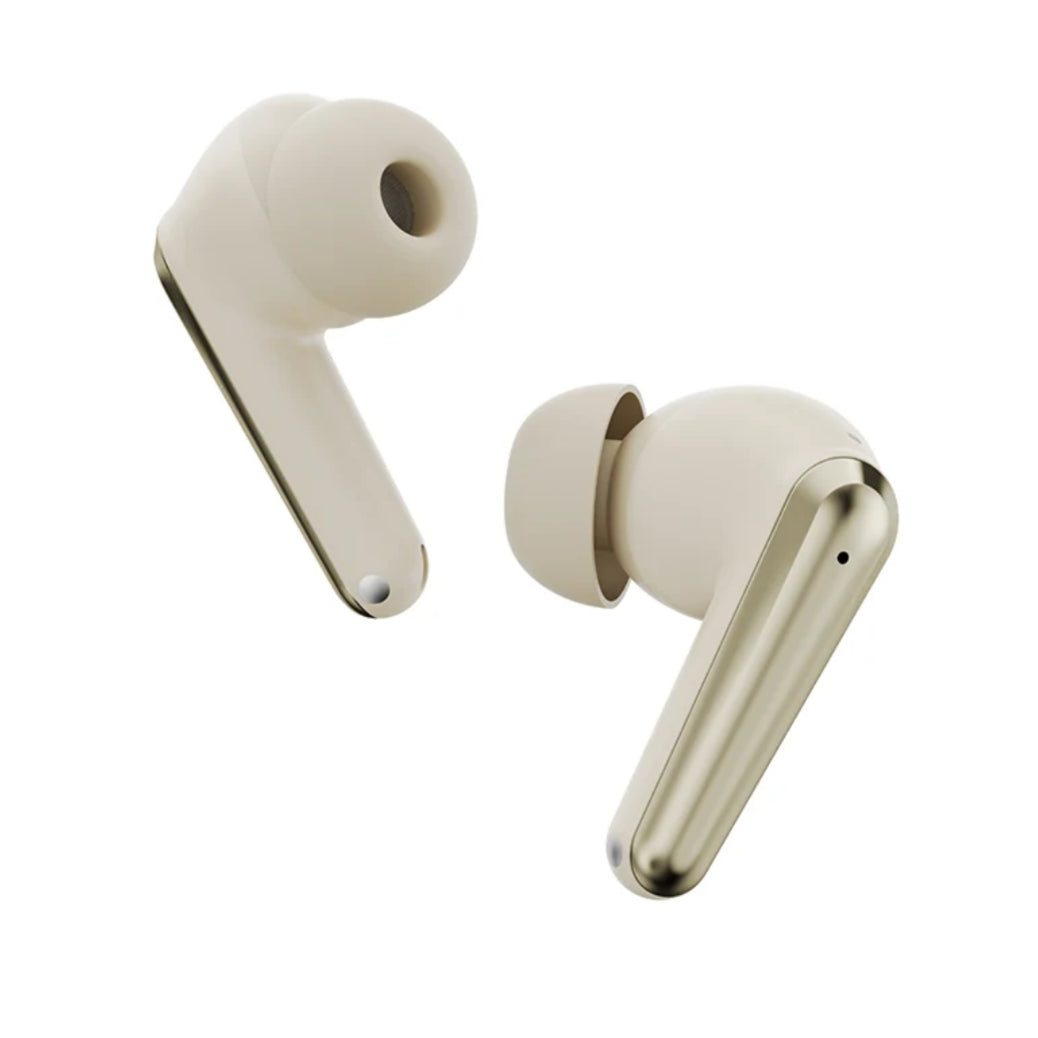 IMIKI T14 Wireless Noise Cancelling Earbuds Ivory Gold