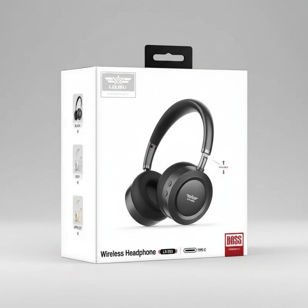 Lelisu LS-253 Bass Wireless Headphones
