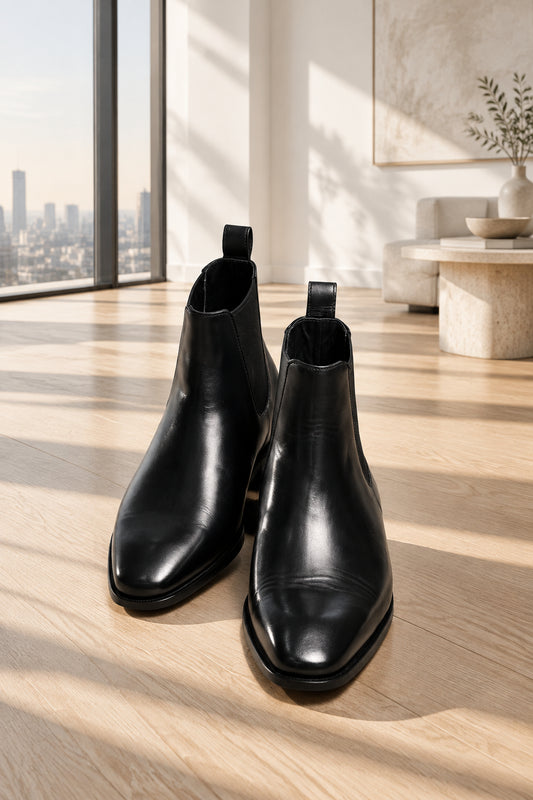 Men's Leather Chelsea Boots