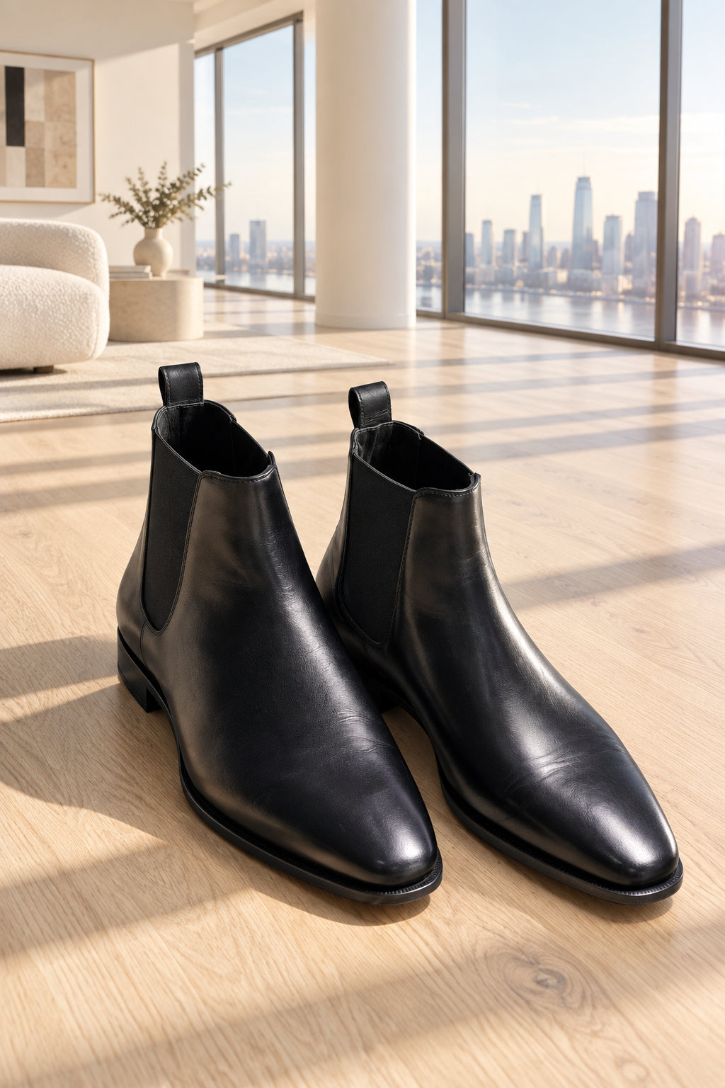 Men's Leather Chelsea Boots