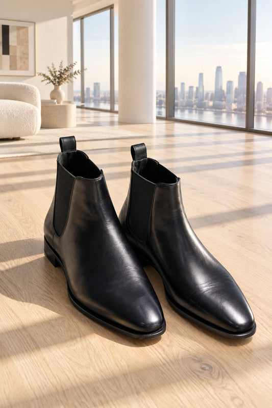 Men's Leather Chelsea Boots