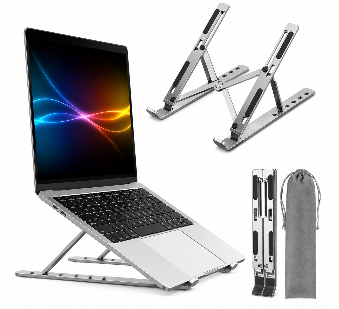 Adjustable Aluminum Laptop Stand